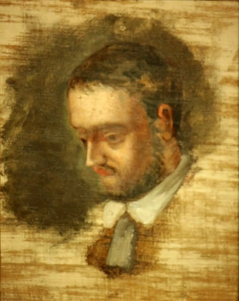Portræt af Émile Zola - Paul Cézanne