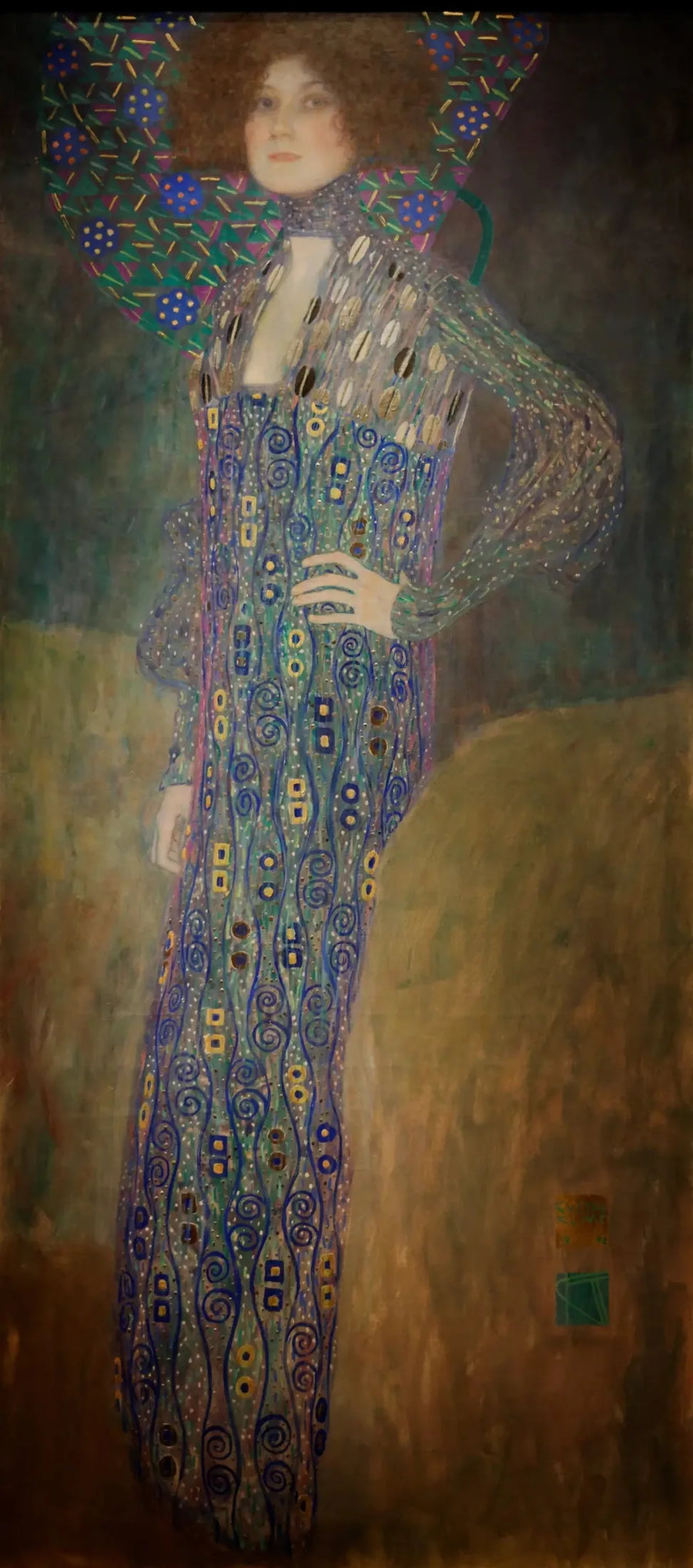 Portræt af Emilie Flöge - Gustav Klimt