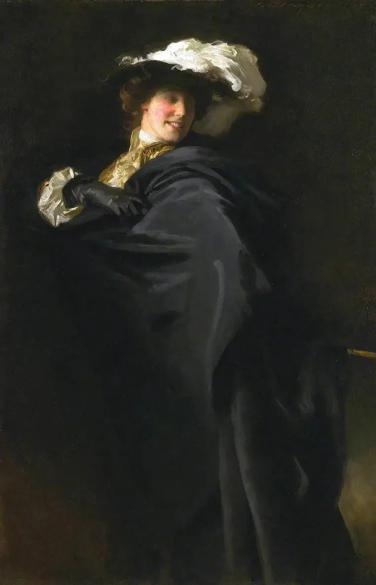 Portræt af Ena Wertheimer: A Vele Gonfie - John Singer Sargent