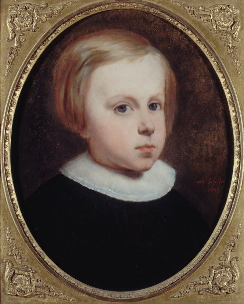 Børneportræt - Ary Scheffer