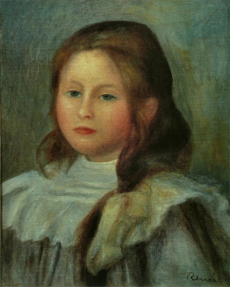 Barnportræt - Pierre-Auguste Renoir