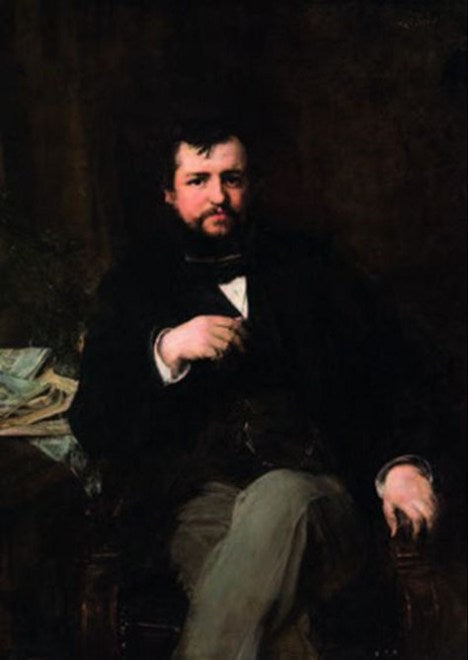 Portrait d'Ernest Hoschedé - Paul Baudry image 1 copie de tableau peinte à la main