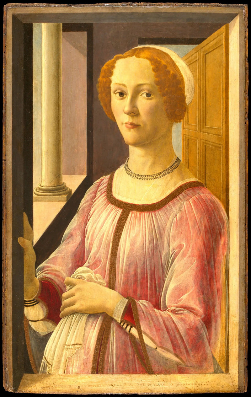 Esmeralda Brandini-portræt - Sandro Botticelli