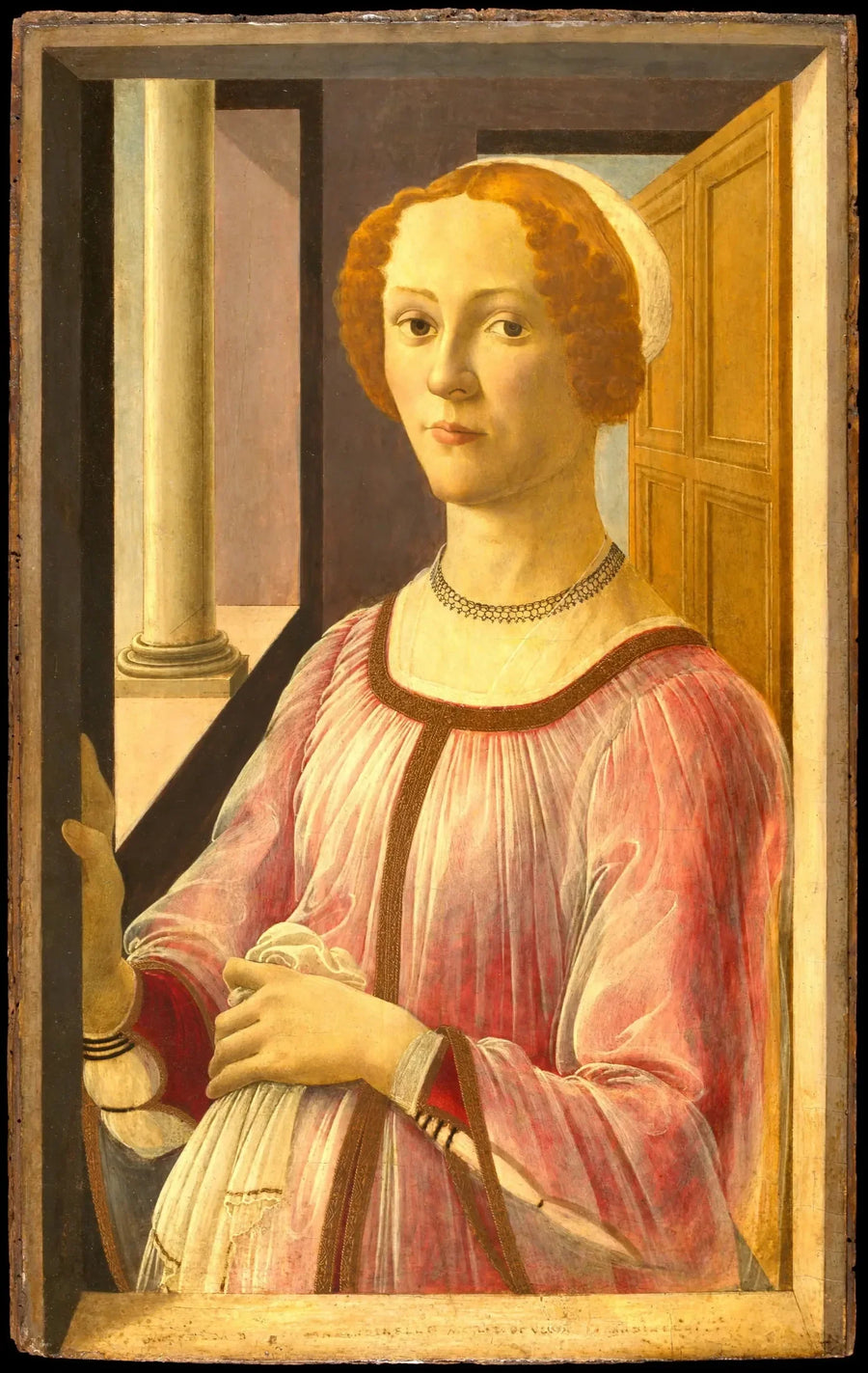 Esmeralda Brandini-portræt - Sandro Botticelli