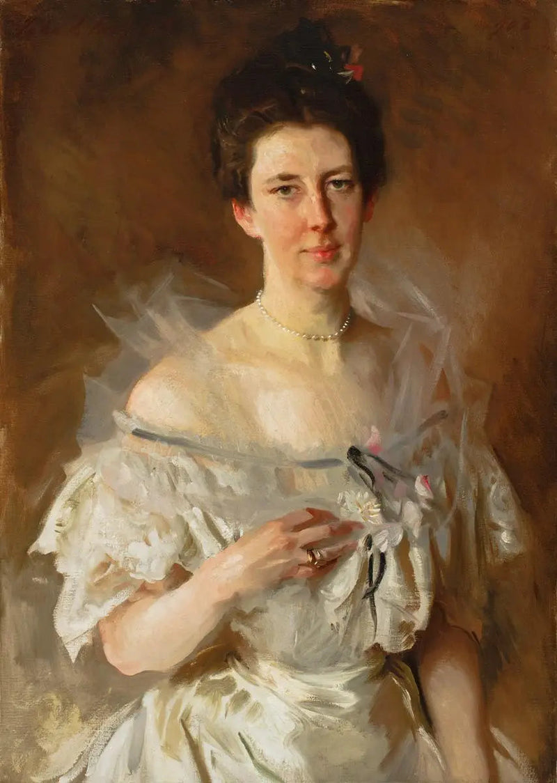 Portræt af Esther Fiske Hammond, fru Gardiner Greene Hammond - John Singer Sargent