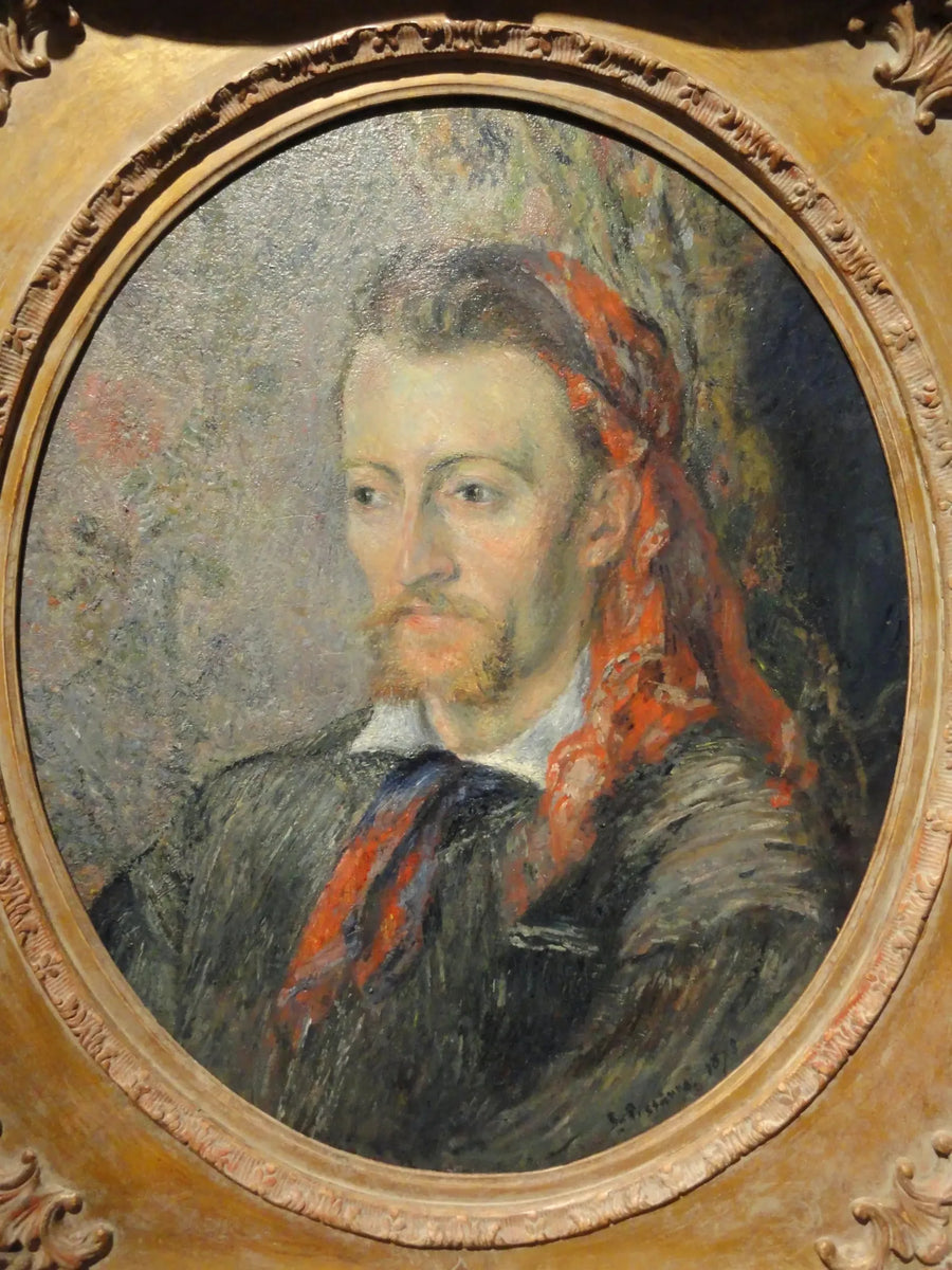 Portræt af Eugène Murer - Camille Pissarro