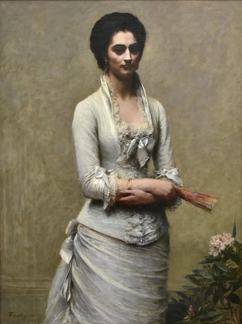 Portræt af Eva Callimachi-Catargi - Henri Fantin-Latour