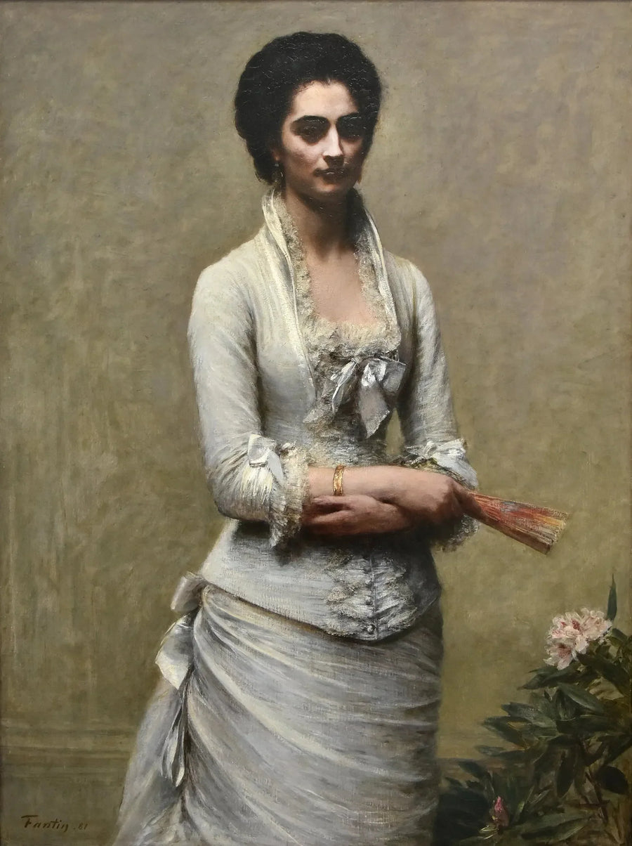 Portræt af Eva Callimachi-Catargi - Henri Fantin-Latour