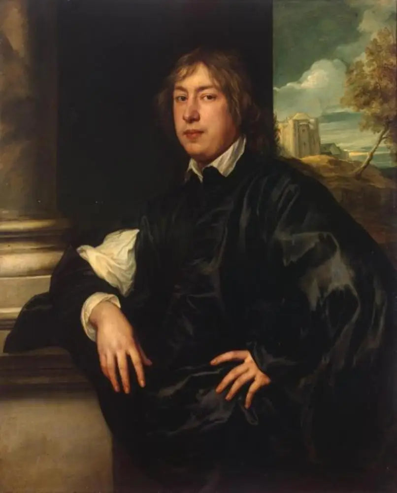 Portrait af Everhard Jabach (1610-1695) - Antoine van Dyck