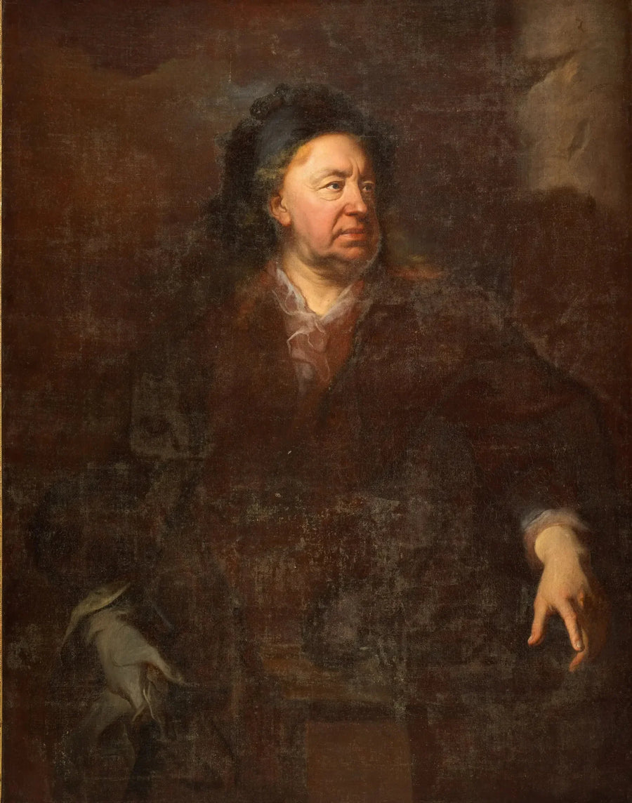 Portræt af Everhard Jabach - Hyacinthe Rigaud