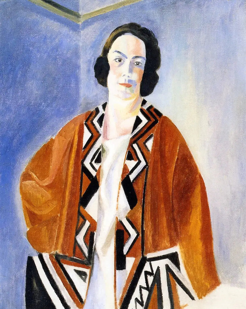 Portræt af Hélène Marre - Robert Delaunay