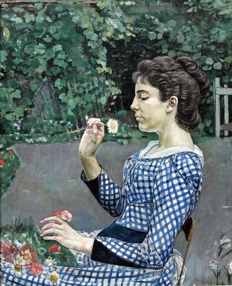 Portræt af Hélène Weiglé - Ferdinand Hodler