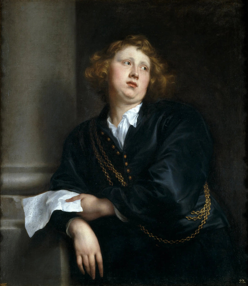 Portrait af Hendrik Liberti - Antoine van Dyck
