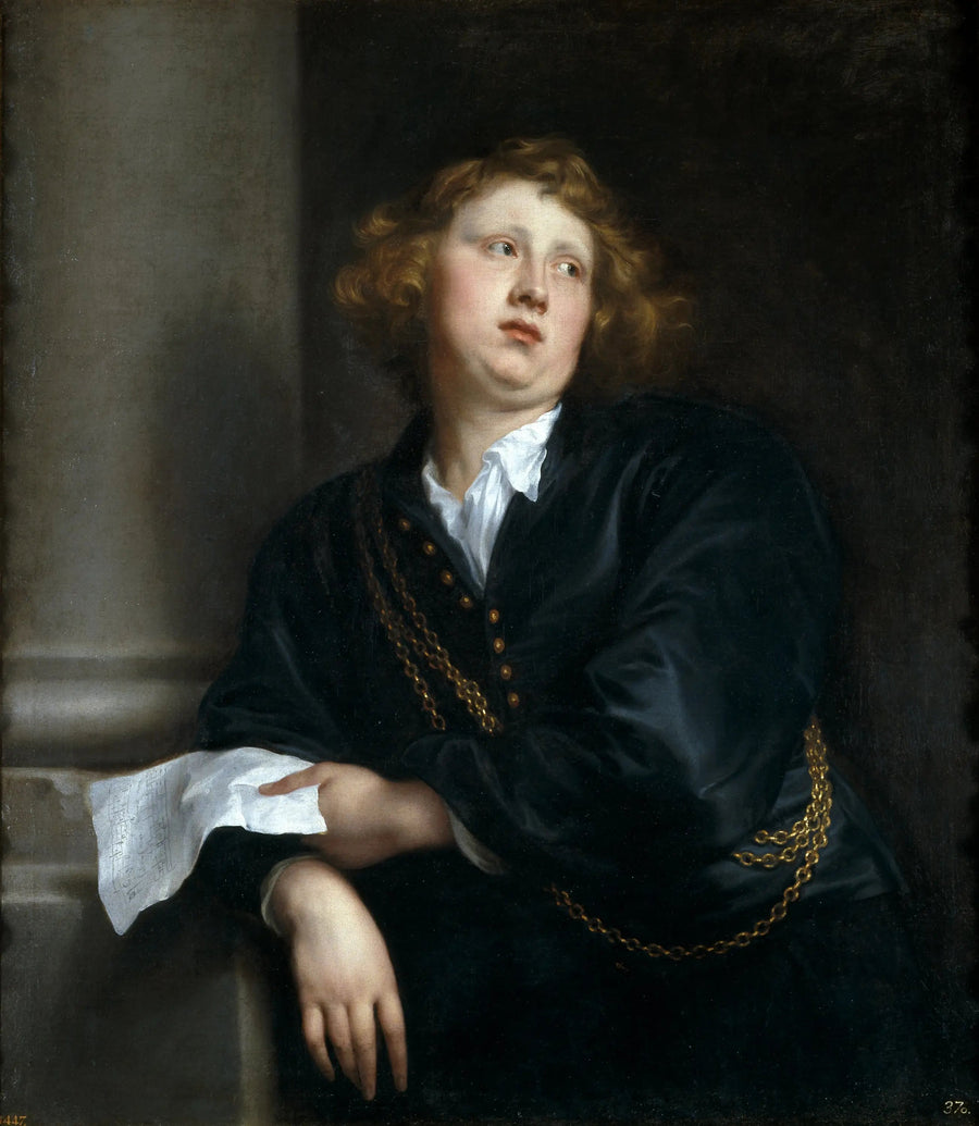 Portrait af Hendrik Liberti - Antoine van Dyck