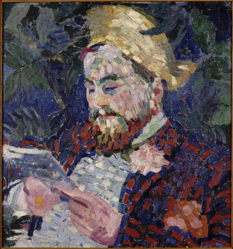 Portræt af Henri Carlier - Robert Delaunay