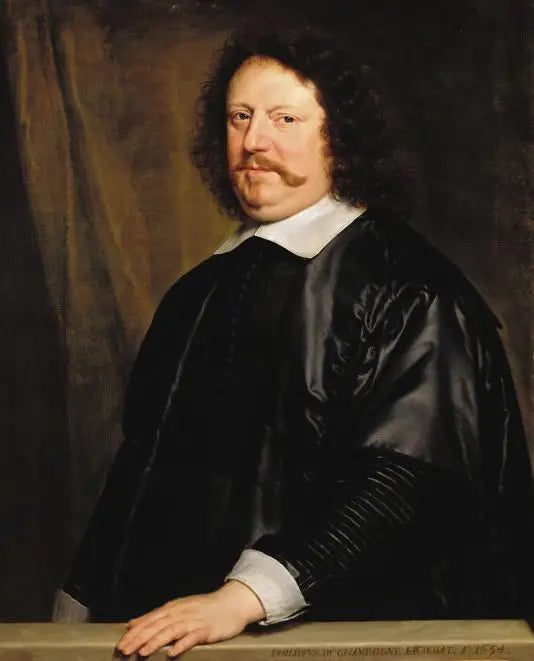 Portrait af Henri Groulart - Philippe de Champaigne