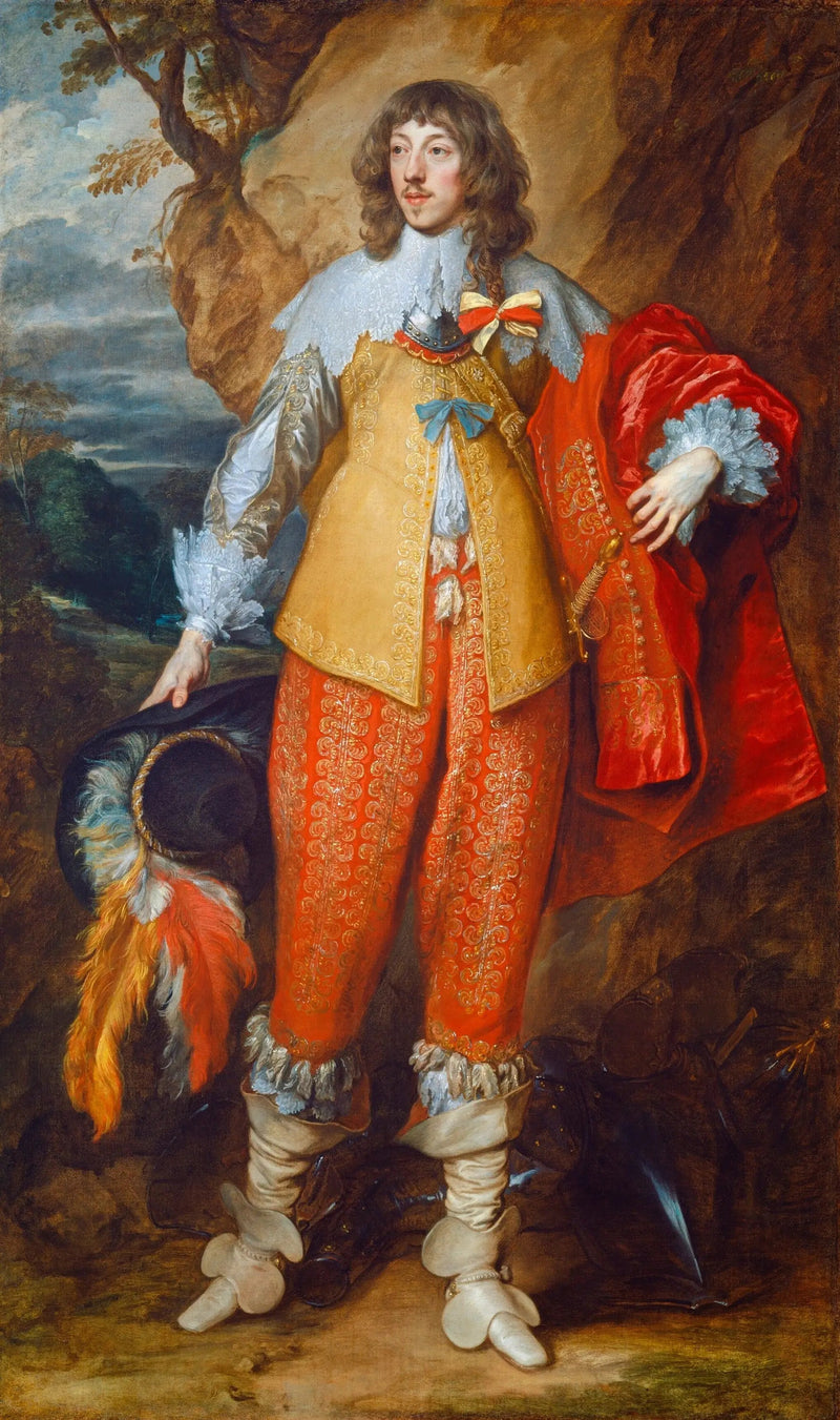 Henri II af Lorraine-portræt - Antoine van Dyck
