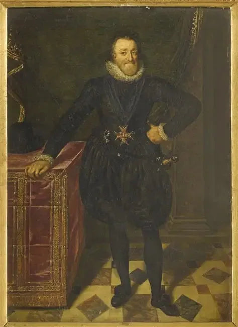 Henri IV portræt - Frans Pourbus den Yngre