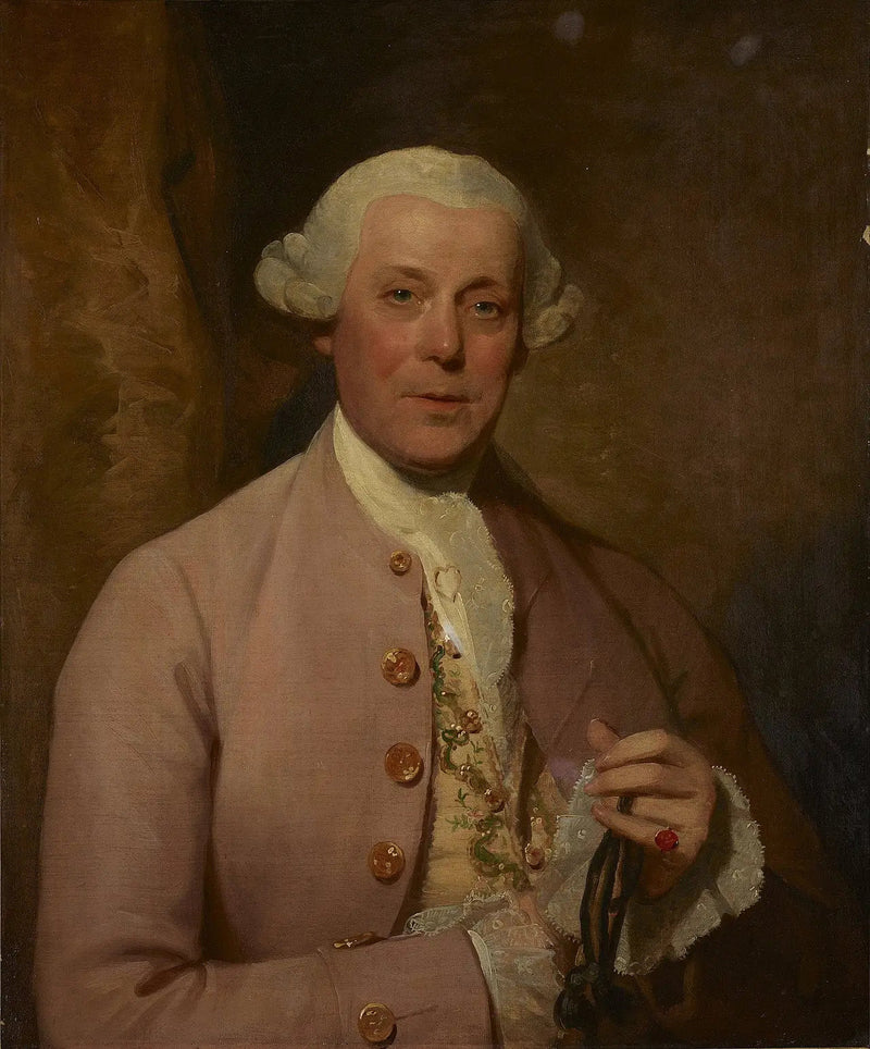 Portrait af Henri Lambert (1738-1813) - Gilbert Stuart