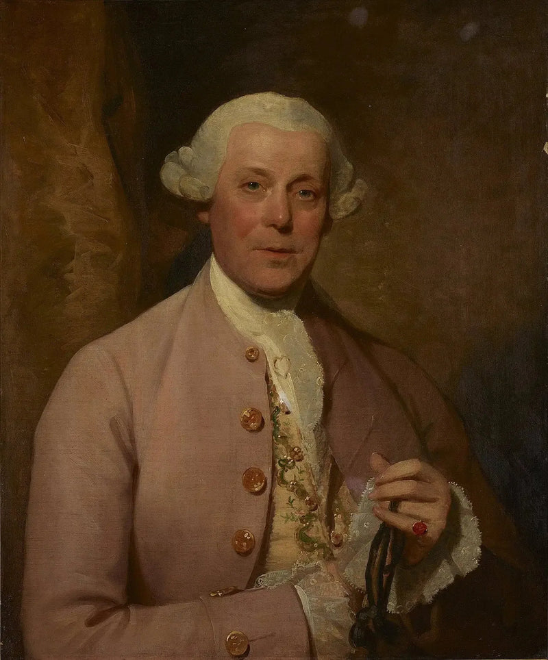 Portrait af Henri Lambert (1738-1813) - Gilbert Stuart