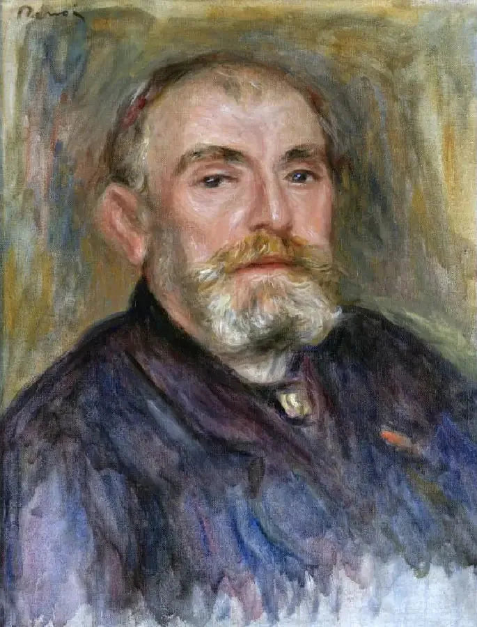 Portræt af Henri Lerolle - Pierre-Auguste Renoir