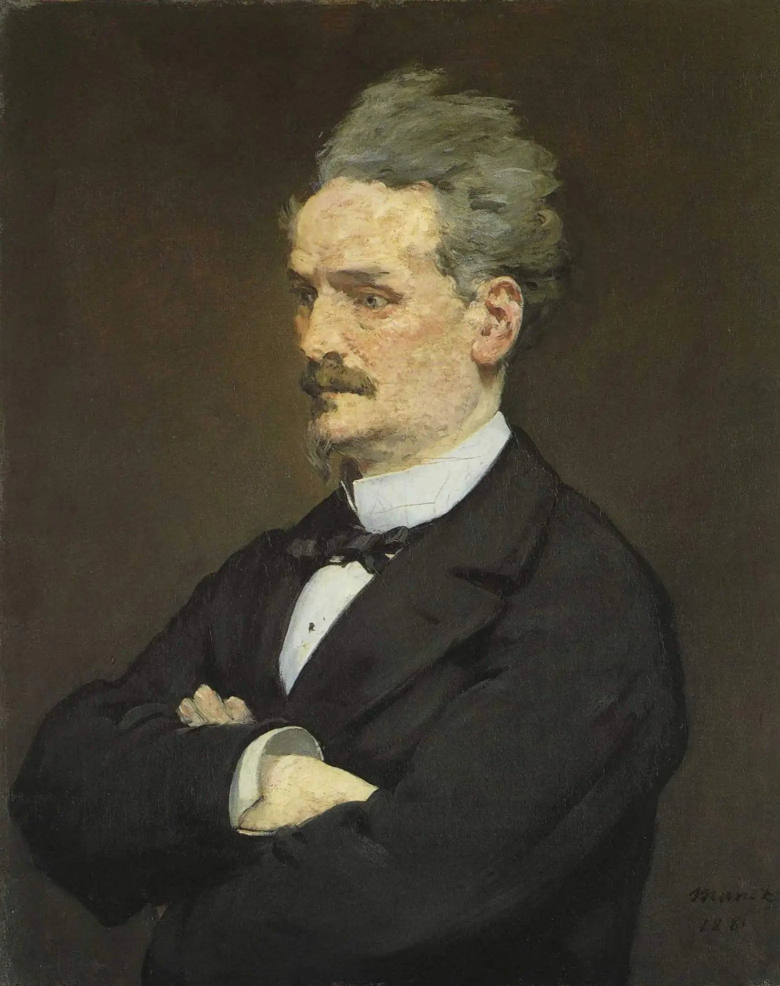 Reproduction du tableau « Portrait d’Henri Rochefort - Édouard Manet » par Alpha Reproduction en peinture à l’huile
