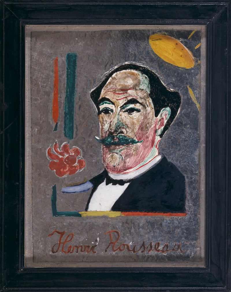 Portræt af Henri Rousseau - Franz Marc