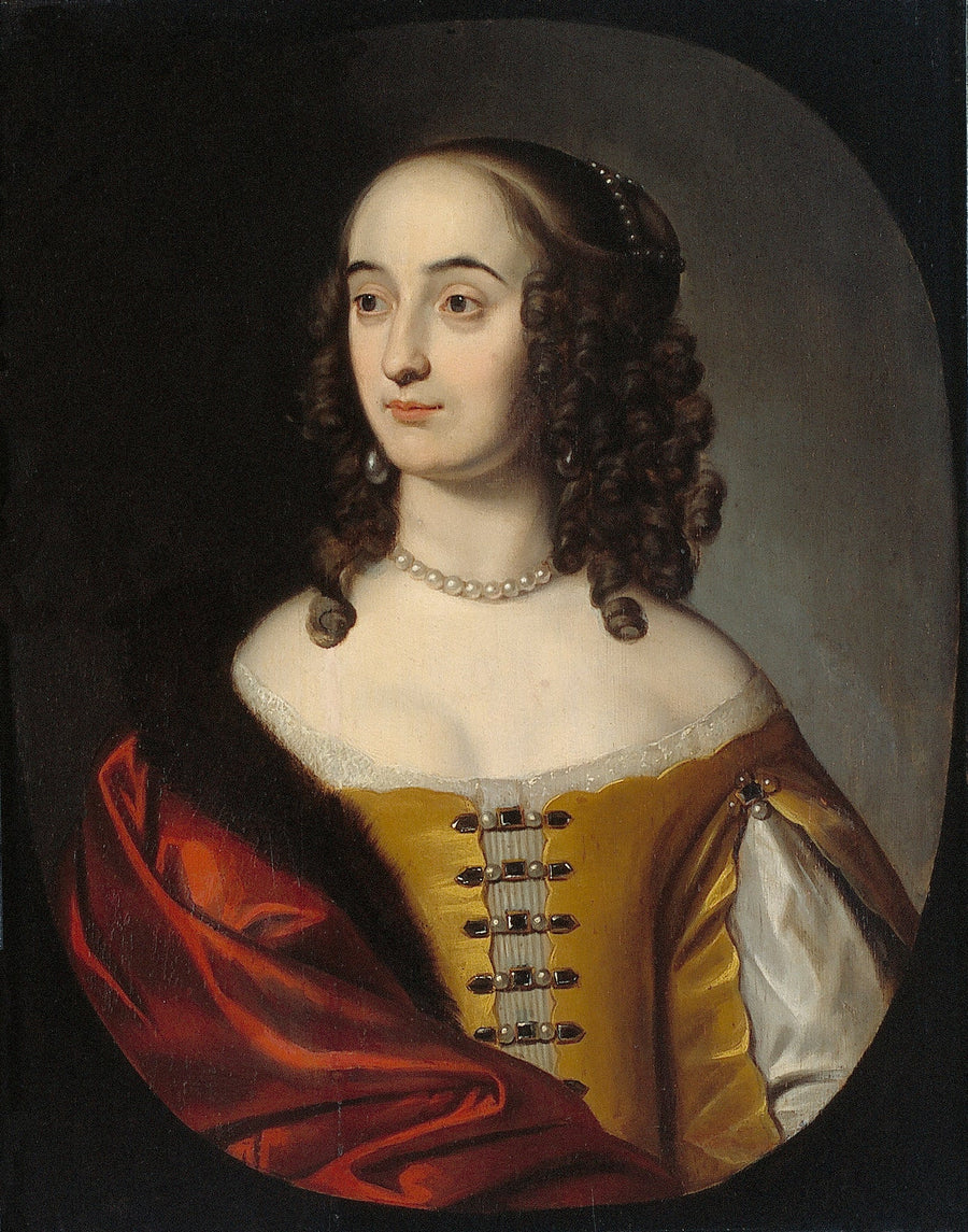 Portræt af Henriette Marie van de Palts (1626-1651) - Gerrit van Honthorst