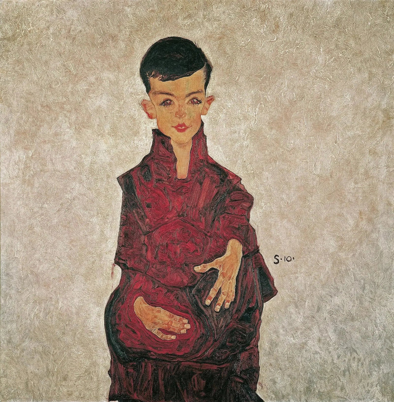 Portræt af Herbert Reiner - Egon Schiele