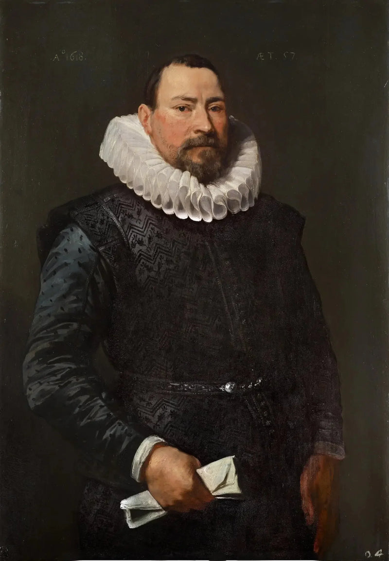 Portræt af mand, 1618 - Antoine van Dyck