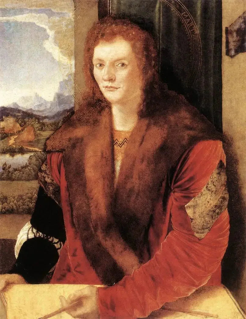 Portræt af en mand - Albrecht Dürer