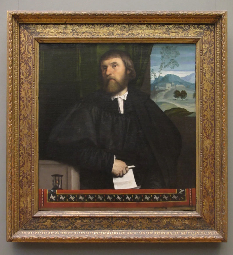 Portræt af mand - Alessandro Bonvicino