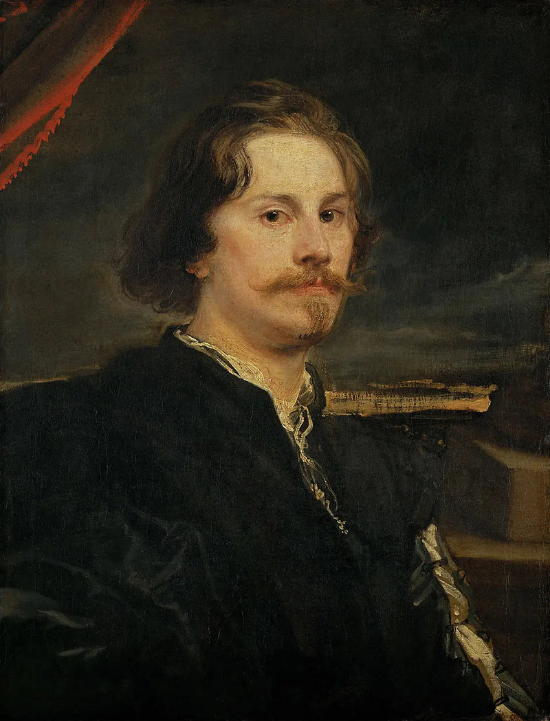 Portræt af en mand. - Antoine van Dyck
