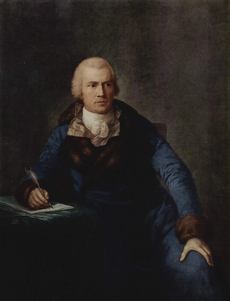 Portræt af mand - Anton Graff