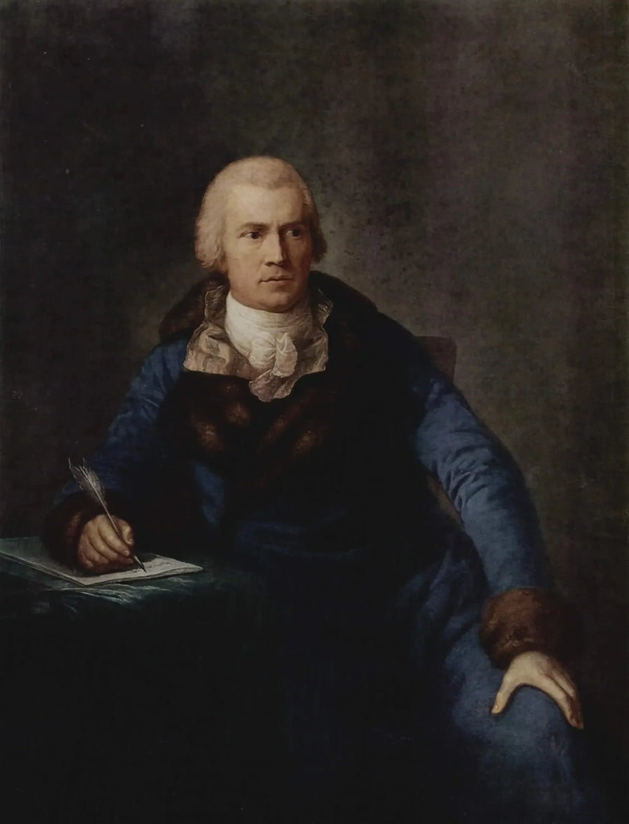 Portræt af mand - Anton Graff