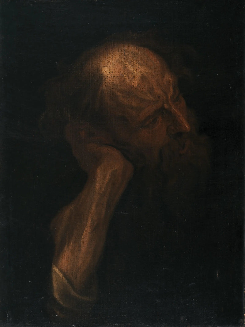 Portræt af en skægget mand - Antoine van Dyck