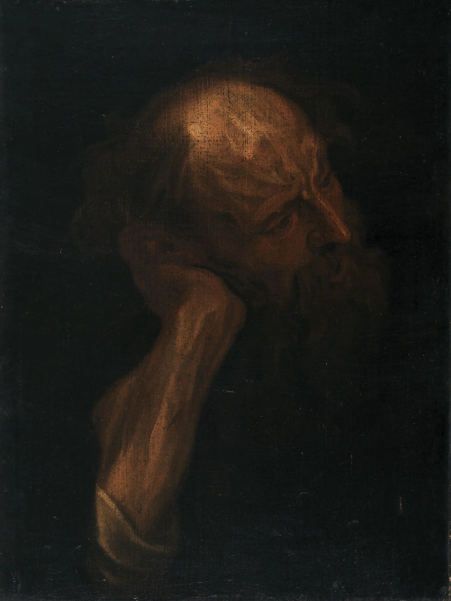 Portræt af en skægget mand - Antoine van Dyck