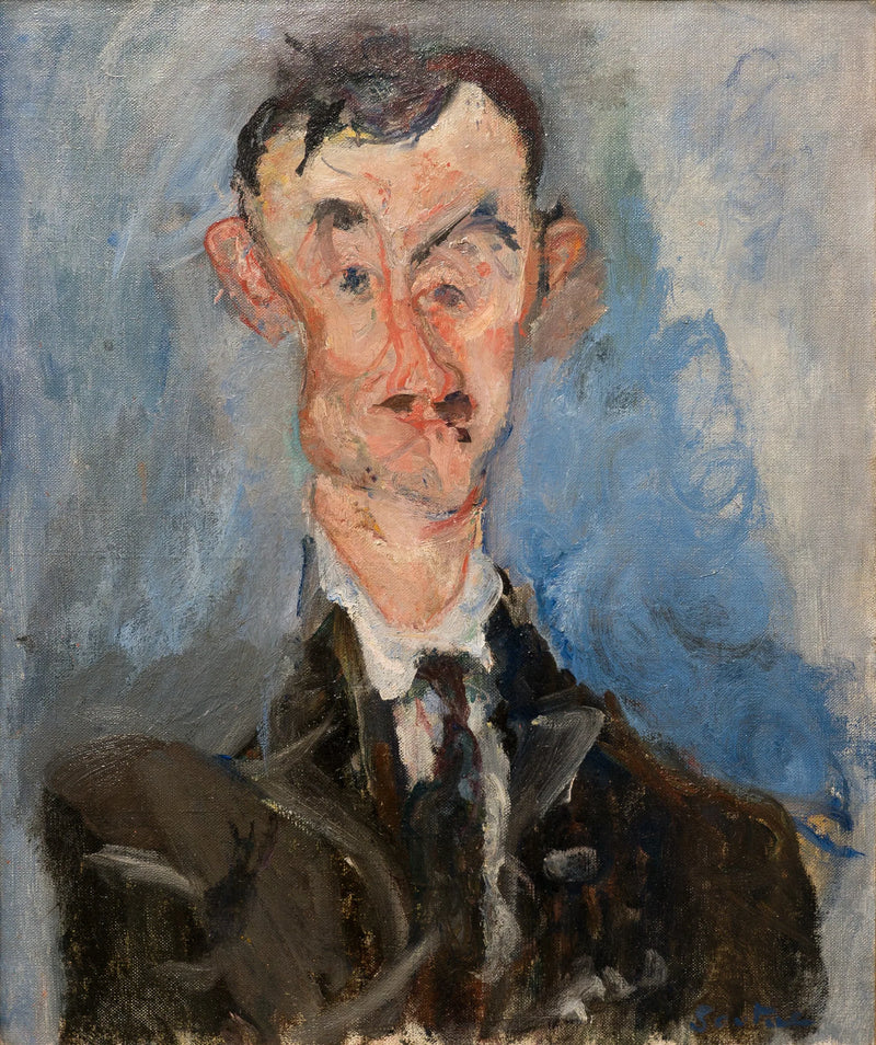 Portræt af en mand - Chaim Soutine