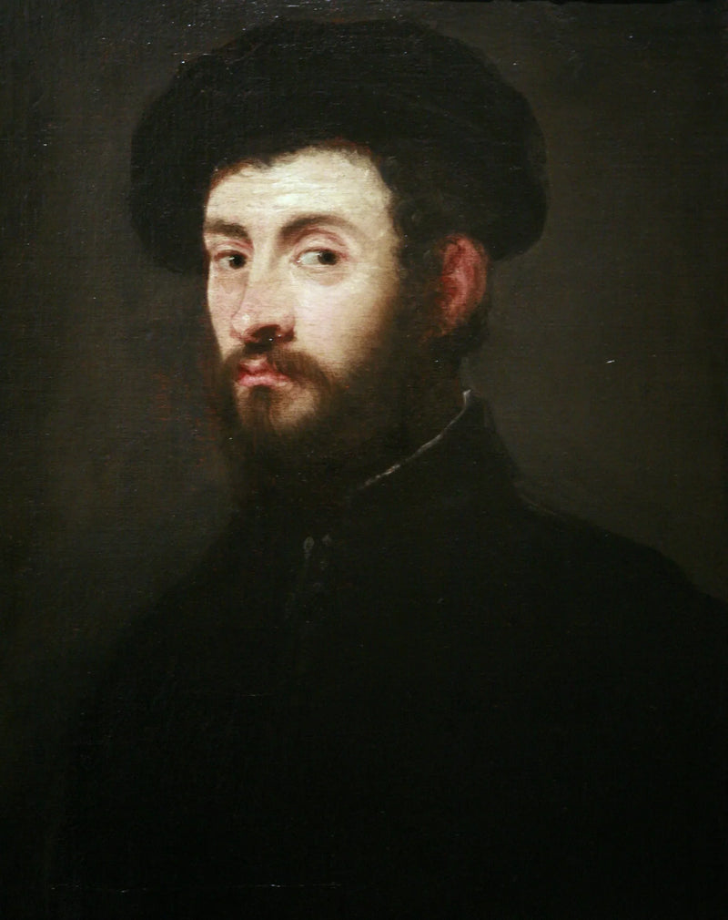 Portræt af en mand i profil - Jacopo Tintoretto