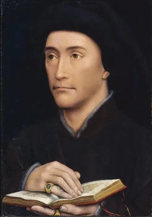 Portræt af en mand (Guillaume Fillastre?) - Rogier van der Weyden