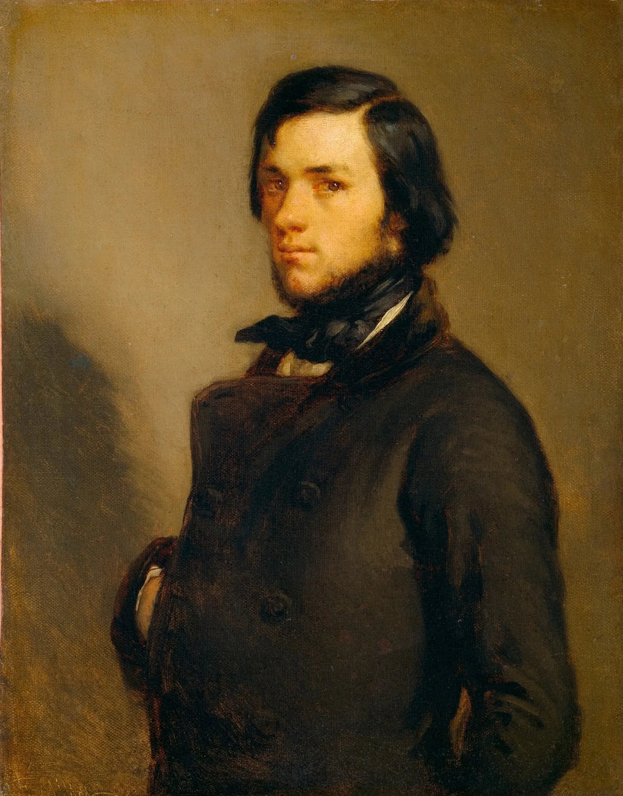 Portræt af mand - Jean-François Millet