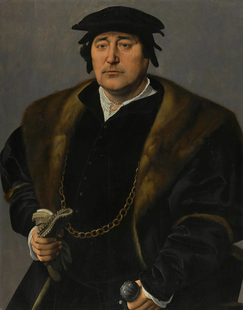 Portræt af mand - Joos van Cleve