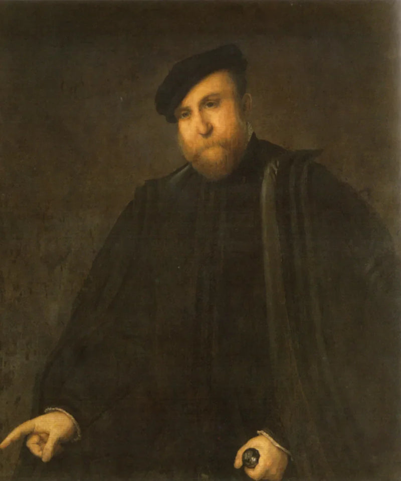 Portræt af mand - Lorenzo Lotto