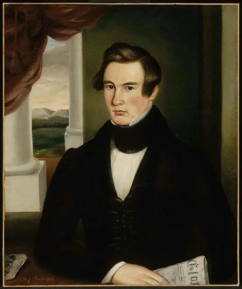 Portræt af mand - Martin Johnson Heade