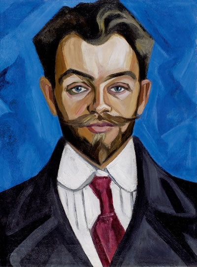 Portrait d'homme - Olga Rozanova