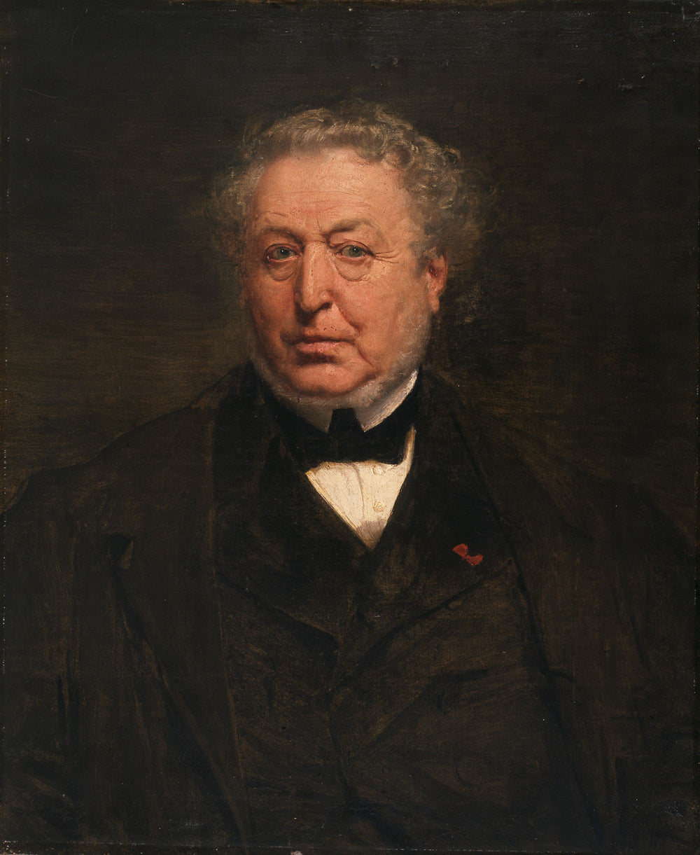 Portrait d'homme - Paul Baudry image 1 copie peinte à la main à l’huile