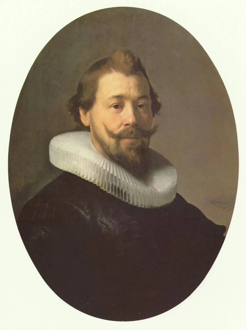 Portræt af mand. - Rembrandt