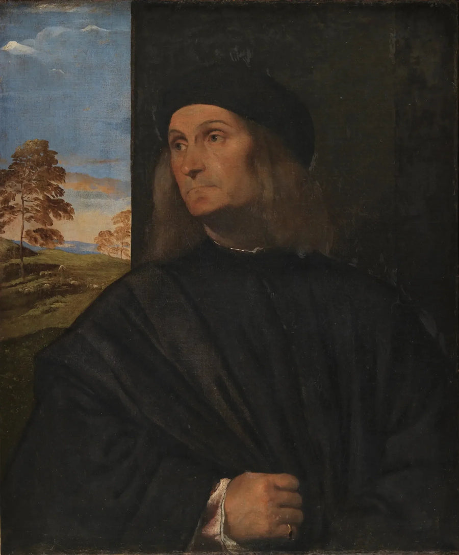 Portræt af mand - Titian