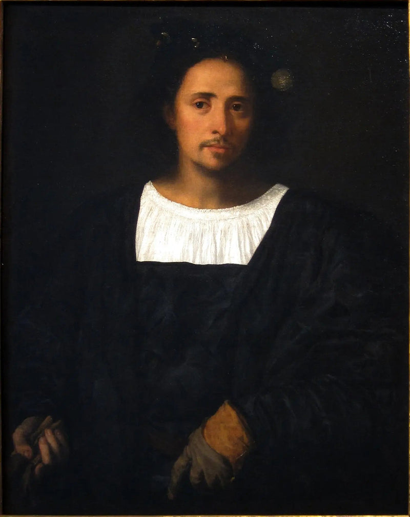 Portræt af mand - Titian