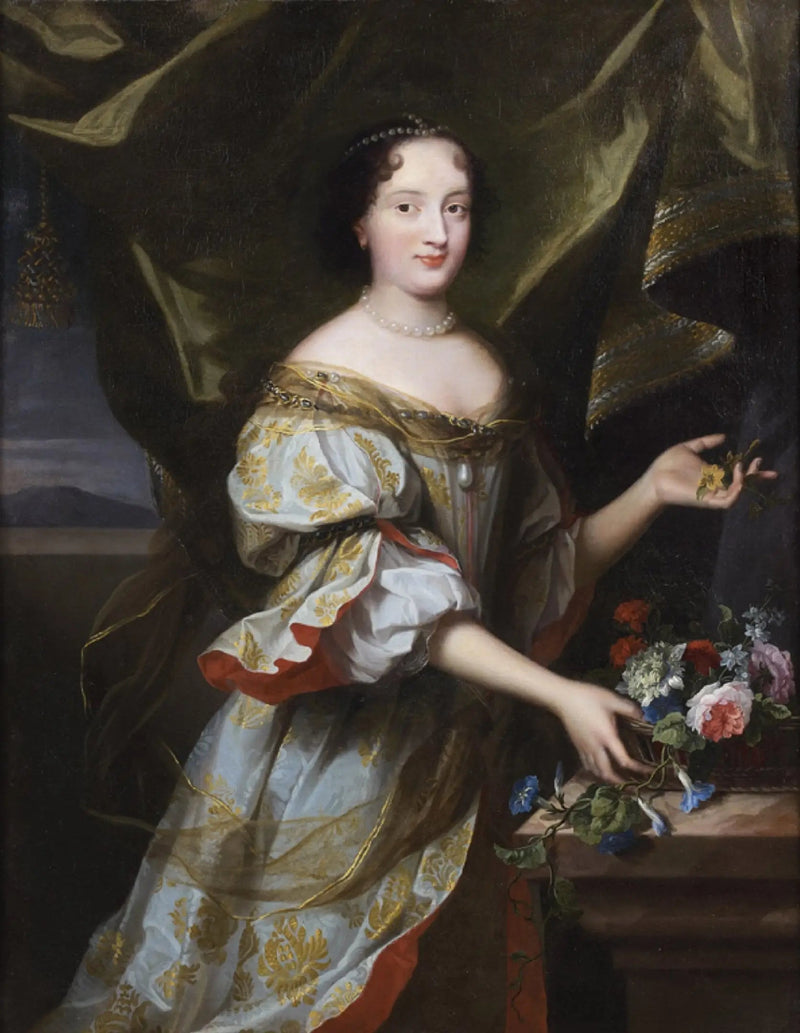 Portræt af Hortense Mancini (?) - Juste d'Egmont